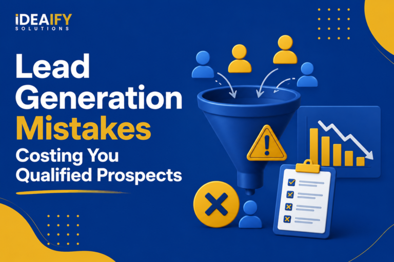 Lead Generation Mistakes Costing You Qualified Prospects