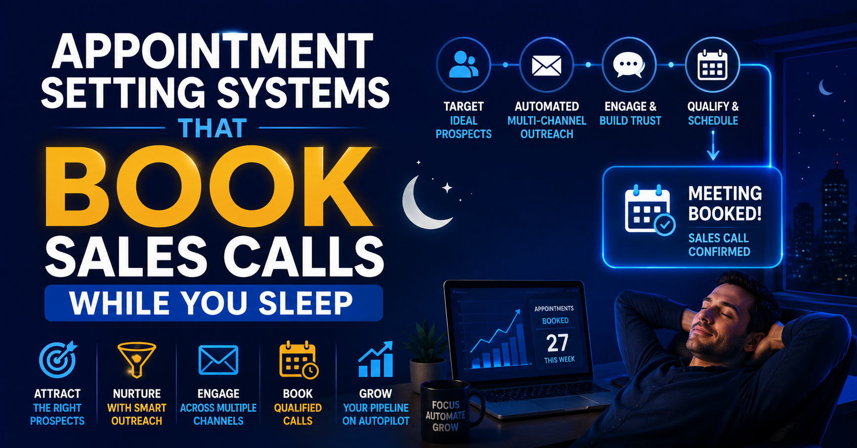 Appointment Setting Systems That Book Sales Calls While You Sleep