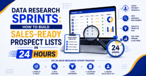 Data Research Sprints: How to Build Sales-Ready Prospect Lists in 24 Hours